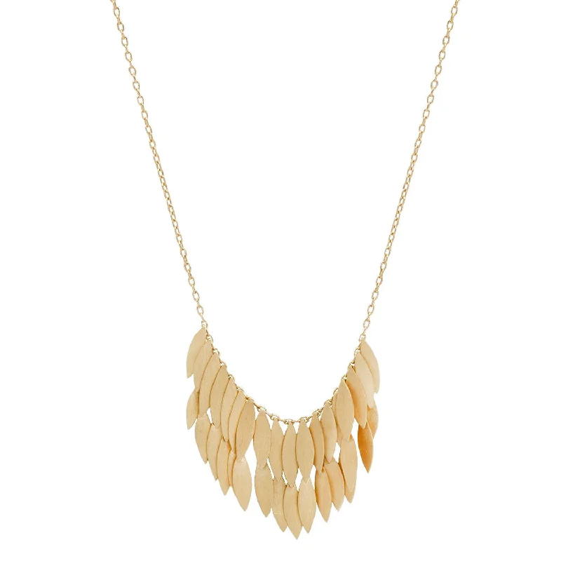 Shop Modern Jewelry Collections With Exclusive Discounts Double Golden Leaf Necklace Shop Modern Jewelry Collections With Exclusive Discounts Double Golden Leaf Necklace
