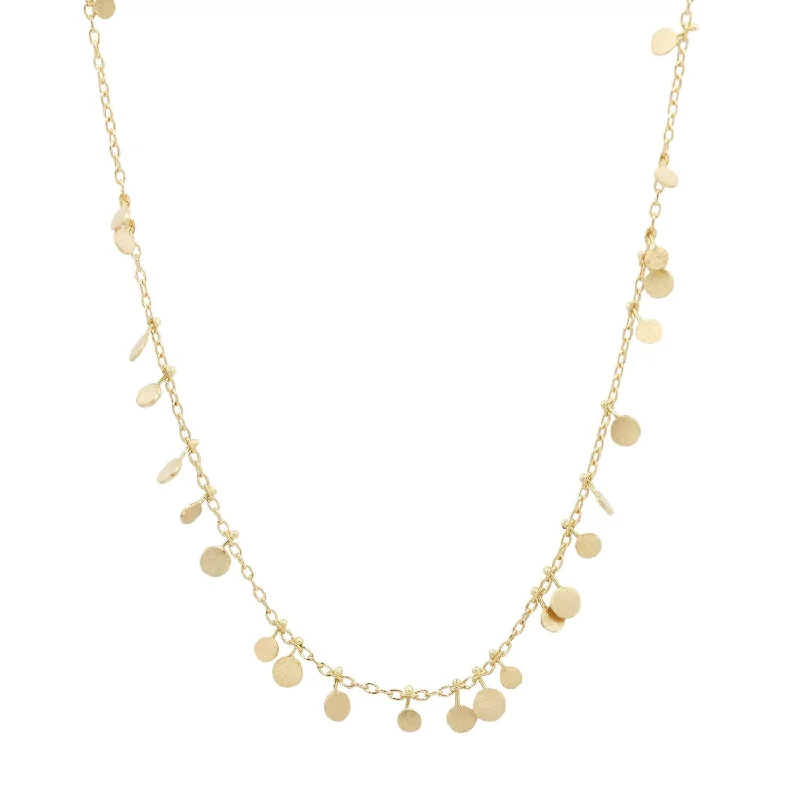 Elevate Your Jewelry Collection With Limited-Time Savings Random Gold Dots Necklace