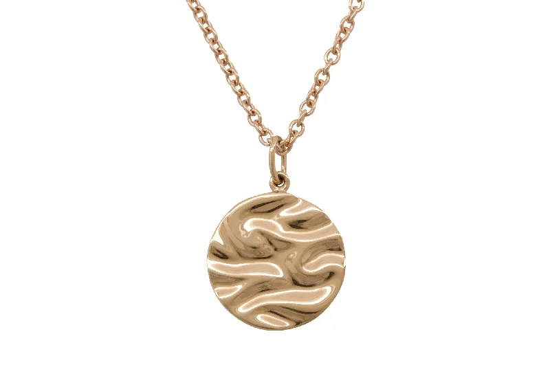 Unique Jewelry For Less – Shop The Sale Now Silk Wave Pendant, Yellow Gold