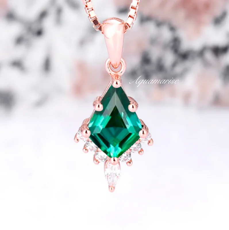 Jewelry Sale Bonanza – Grab Your Sparkle Now Skye Kite™ Kite Emerald Necklace- 14K Rose Gold Vermeil Jewelry Sale Bonanza – Grab Your Sparkle Now Skye Kite™ Kite Emerald Necklace- 14K Rose Gold Vermeil