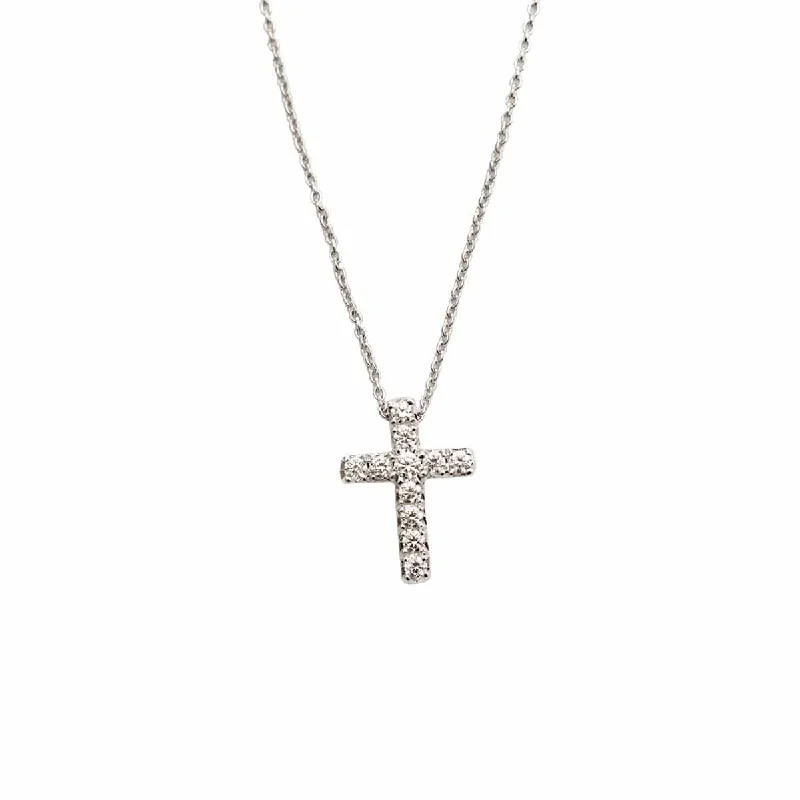 Gorgeous Jewelry, Limited-Time Savings Small Diamond Cross Pendant