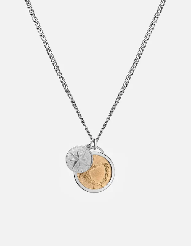 Luxury Jewelry Without The Luxury Price Tag Sparrow Necklace, 14k Gold/Sterling Silver