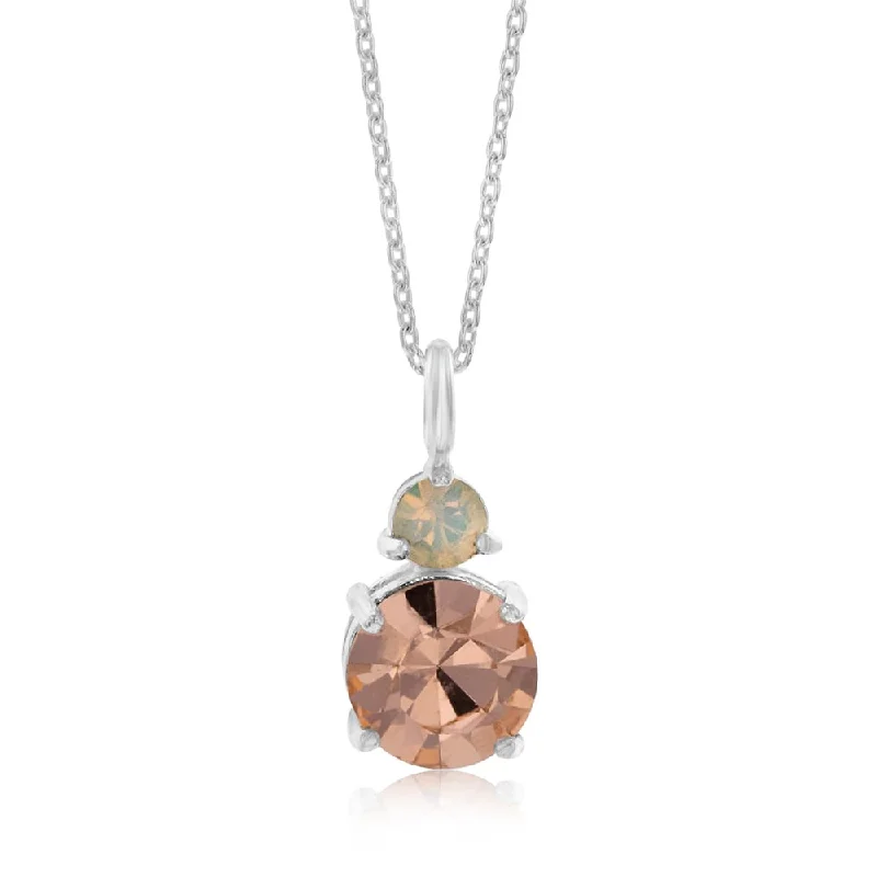 Jewelry Deals That Sparkle – Shop Today Sterling Silver Light Peach Stone And White Opal Glass Pendant With 45cm Chain Jewelry Deals That Sparkle – Shop Today Sterling Silver Light Peach Stone And White Opal Glass Pendant With 45cm Chain