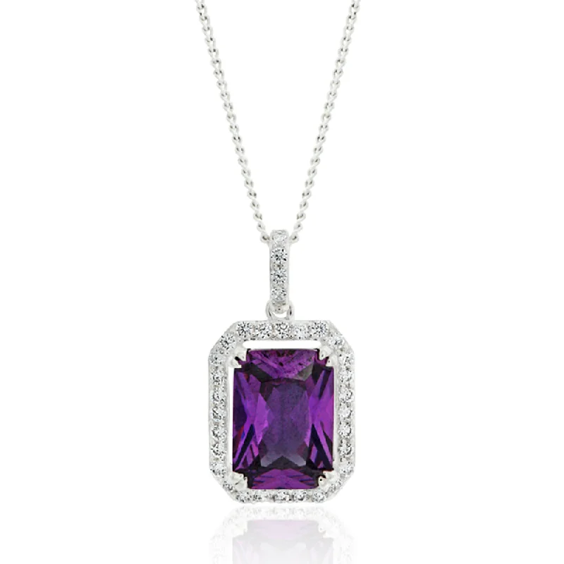 Jewelry Deals That Sparkle – Shop Today Sterling Silver Purple Cubic Zirconia Pendant Jewelry Deals That Sparkle – Shop Today Sterling Silver Purple Cubic Zirconia Pendant