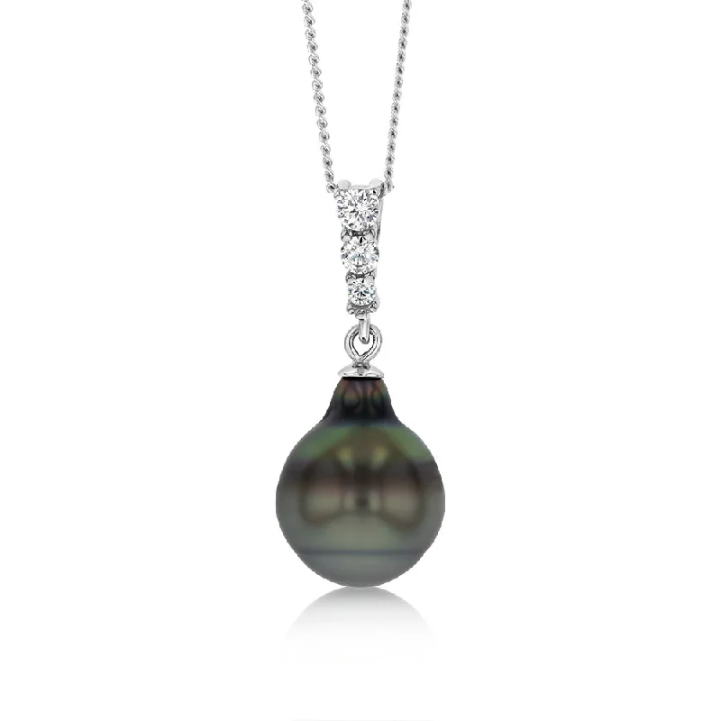 Personalized Jewelry Sale – Meaningful Gifts At Great Prices Sterling Silver Tahitian Pearl & Zirconia Pendant Personalized Jewelry Sale – Meaningful Gifts At Great Prices Sterling Silver Tahitian Pearl & Zirconia Pendant