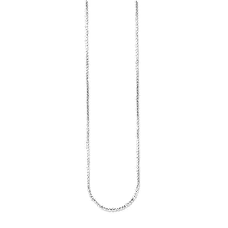 Huge Savings On Timeless Jewelry Collections Sterling Silver Thomas Sabo Fine Box Link 45-50cm Huge Savings On Timeless Jewelry Collections Sterling Silver Thomas Sabo Fine Box Link 45-50cm