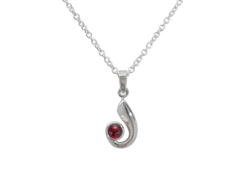 Upgrade Your Jewelry Collection For Less Striking Cabochon Gemstone Pendant, Sterling Silver Upgrade Your Jewelry Collection For Less Striking Cabochon Gemstone Pendant, Sterling Silver