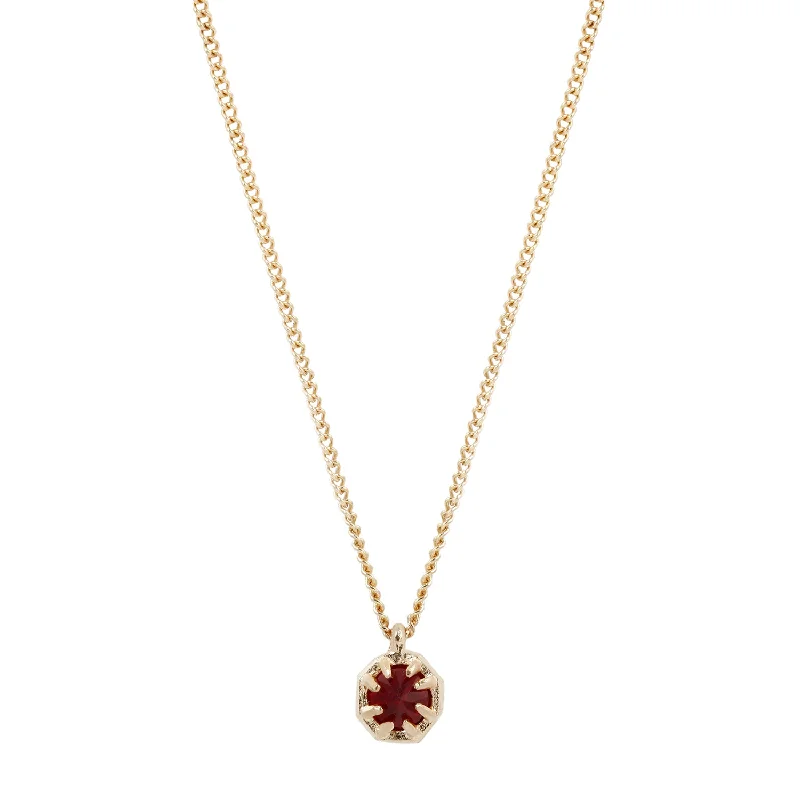 Personalized Jewelry Sale – Meaningful Gifts At Great Prices Small Ruby Octagon Necklace Personalized Jewelry Sale – Meaningful Gifts At Great Prices Small Ruby Octagon Necklace