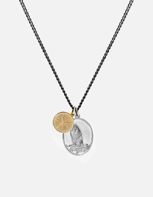 Elegant Necklaces And Bracelets At Limited-Time Offers Wolf Pendant Necklace, Sterling Silver/Gold Elegant Necklaces And Bracelets At Limited-Time Offers Wolf Pendant Necklace, Sterling Silver/Gold