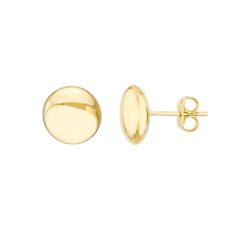 Bold And Beautiful Jewelry Now At Irresistible Prices 14k Gold Button Stud Earrings Bold And Beautiful Jewelry Now At Irresistible Prices 14k Gold Button Stud Earrings