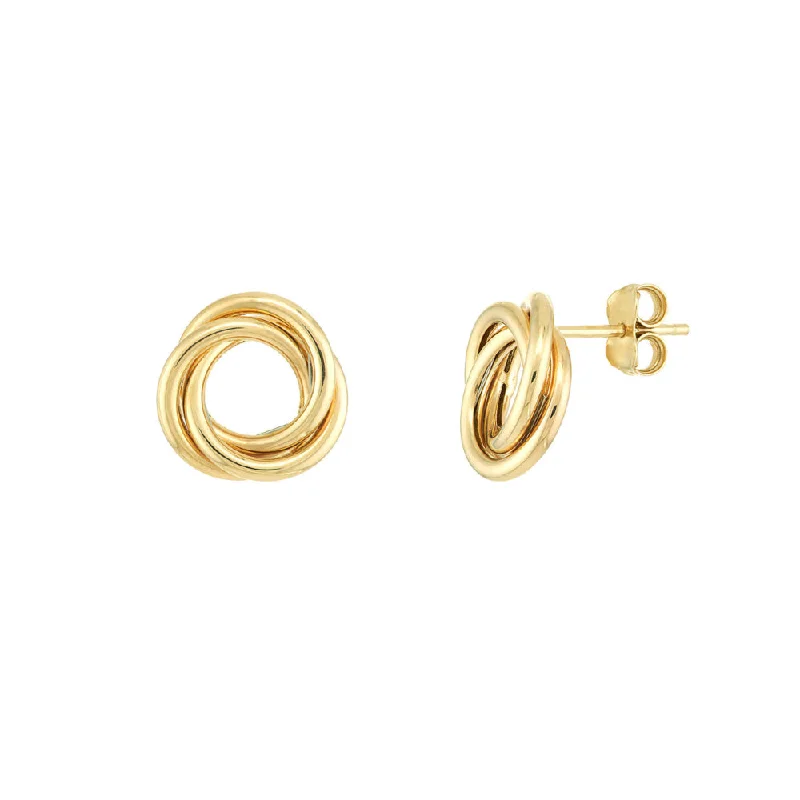 Shop Modern Jewelry Collections With Exclusive Discounts 14k Gold Open Love Knot Stud Earrings Shop Modern Jewelry Collections With Exclusive Discounts 14k Gold Open Love Knot Stud Earrings