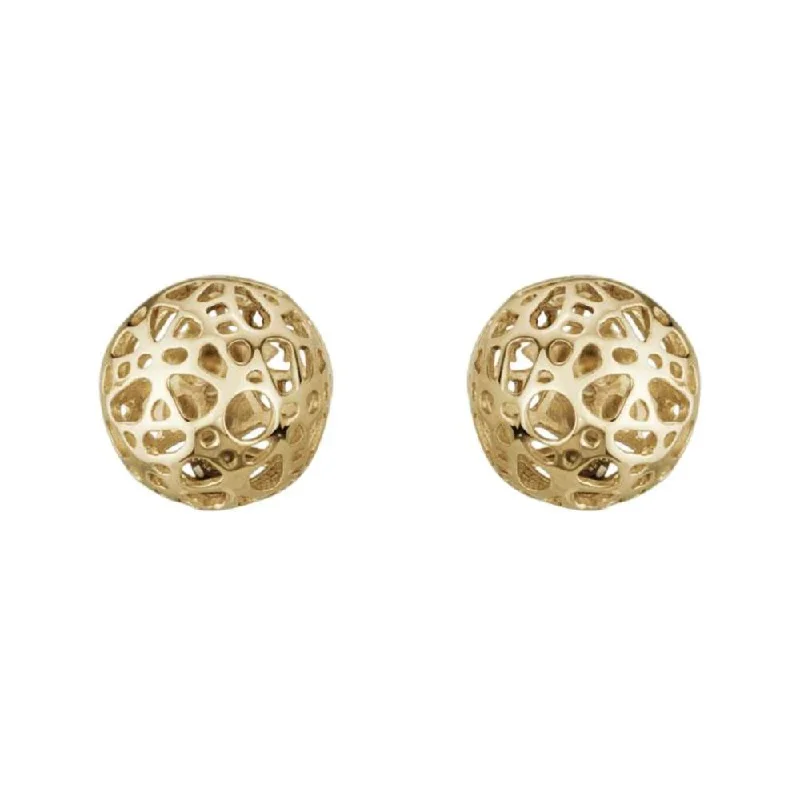 Don't Miss Our Biggest Jewelry Sale Of The Season 14k Gold Open Work Ball Stud Earrings Don't Miss Our Biggest Jewelry Sale Of The Season 14k Gold Open Work Ball Stud Earrings