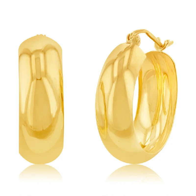 Must-Have Jewelry Pieces At Reduced Prices 9ct Yellow Gold Silverfilled 20mm Hoop Earrings Must-Have Jewelry Pieces At Reduced Prices 9ct Yellow Gold Silverfilled 20mm Hoop Earrings