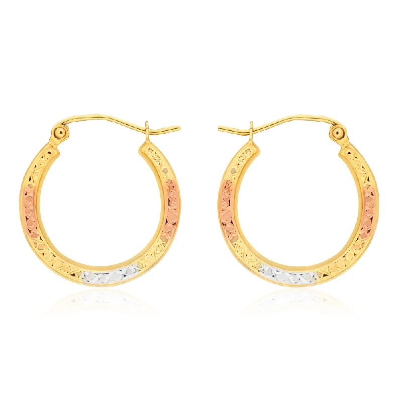 Unmissable Jewelry Clearance – Final Reductions 9ct Yellow Gold, White Gold & Rose Gold Cut Out Hoop Earrings Unmissable Jewelry Clearance – Final Reductions 9ct Yellow Gold, White Gold & Rose Gold Cut Out Hoop Earrings