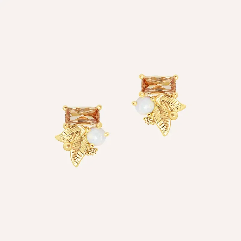 Must-Have Jewelry Pieces At Reduced Prices Abundance Leaf Studs