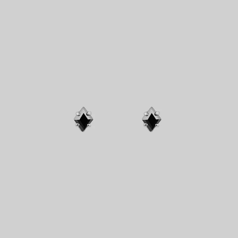 Exclusive Jewelry Sale – Limited-Time Discounts ACE. Onyx Diamond Silver Stud Earrings Exclusive Jewelry Sale – Limited-Time Discounts ACE. Onyx Diamond Silver Stud Earrings