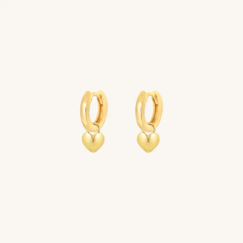 The Perfect Jewelry Piece At The Perfect Discount Behold Heart Plain Hoops