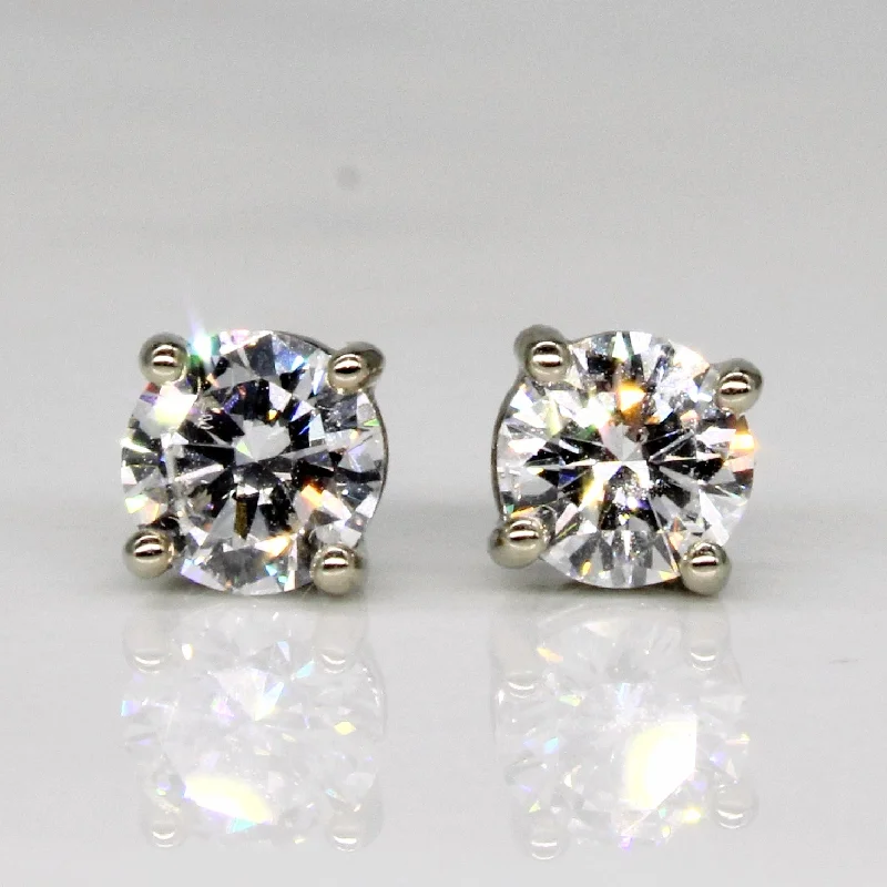 The Biggest Jewelry Sale Of The Year Is Here Bespoke Diamond Stud Earrings | 0.83ctw | The Biggest Jewelry Sale Of The Year Is Here Bespoke Diamond Stud Earrings | 0.83ctw |