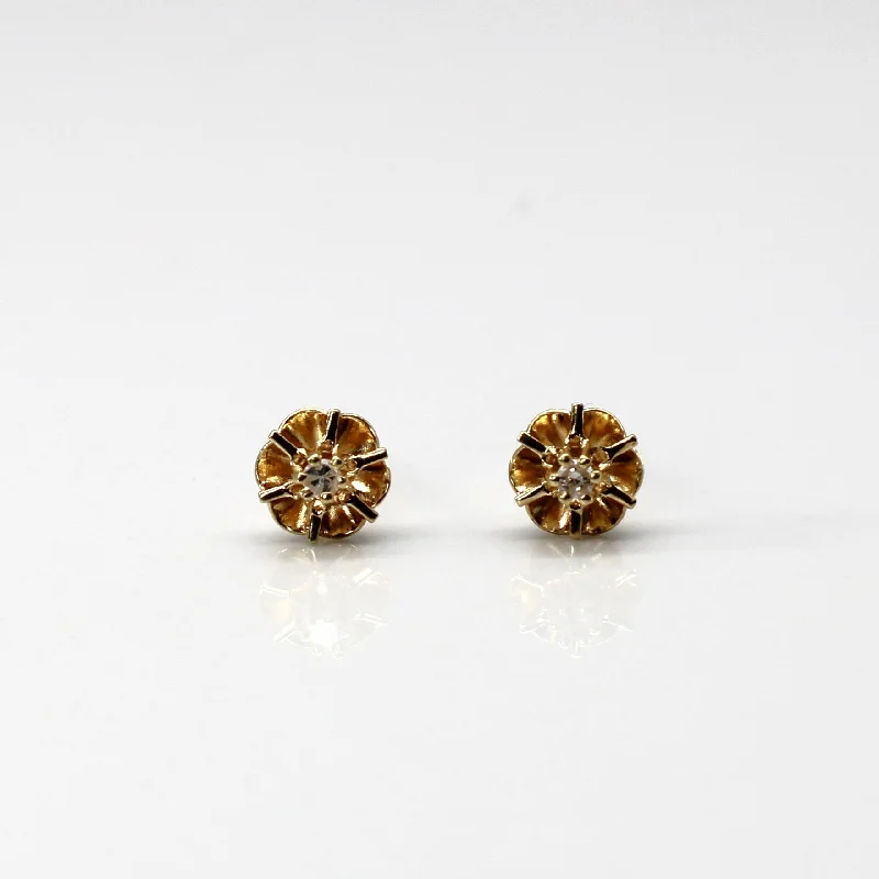 Celebrate Every Occasion With Sparkling Savings Claw Set Diamond Stud Earrings | 0.04ctw | Celebrate Every Occasion With Sparkling Savings Claw Set Diamond Stud Earrings | 0.04ctw |