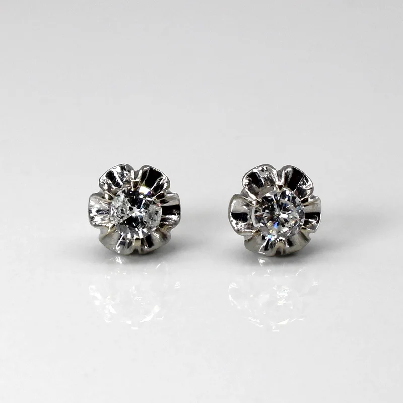 Premium Jewelry Now Available At Special Discounts Claw Set Diamond Stud Earrings | 0.56ctw | Premium Jewelry Now Available At Special Discounts Claw Set Diamond Stud Earrings | 0.56ctw |