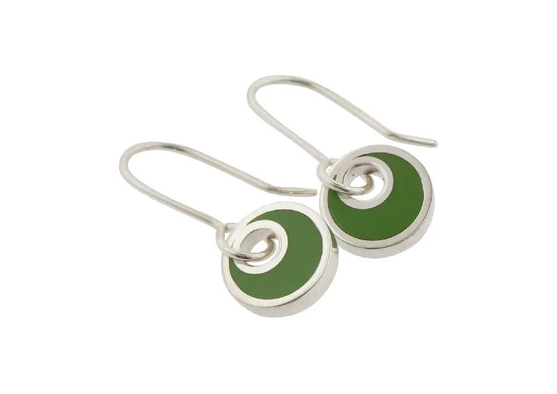 Bohemian-Inspired Jewelry For Free-Spirited Fashion Crescent Moon Resin Earrings, Sterling Silver Bohemian-Inspired Jewelry For Free-Spirited Fashion Crescent Moon Resin Earrings, Sterling Silver