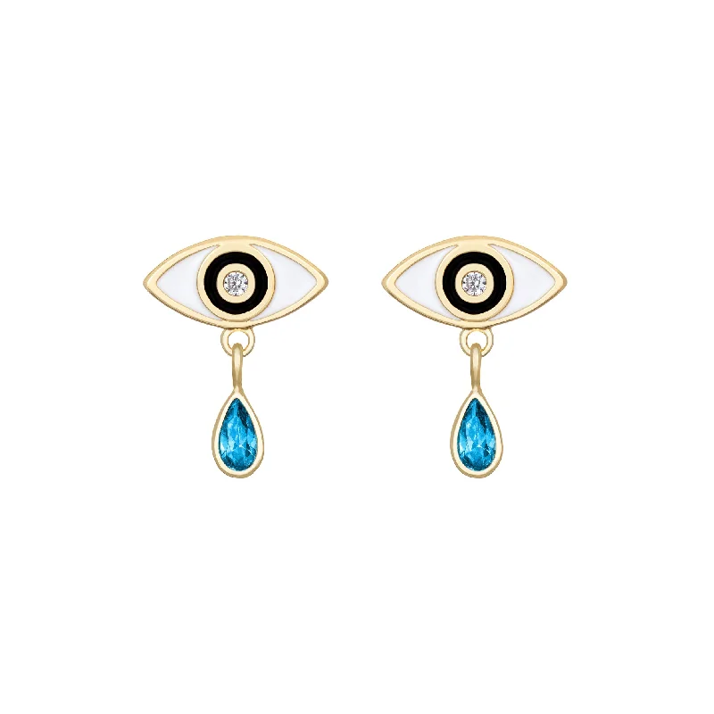 Dainty Floral Jewelry For Feminine Elegance Cry Baby Studs