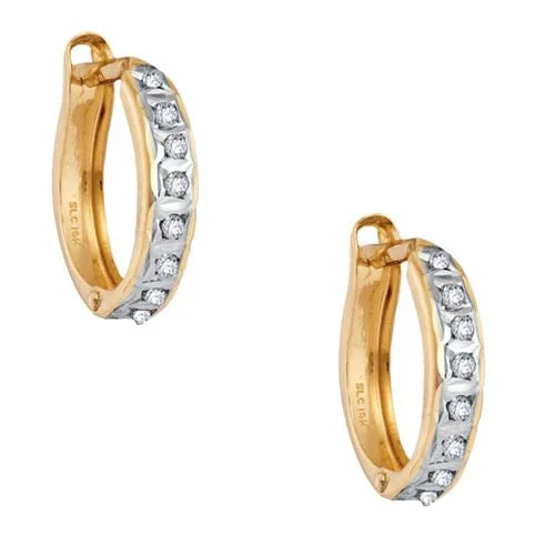 Luxury Jewelry Sale – Elegant Styles At Unbeatable Prices Diamond Fascination 14KT Yellow Gold 12MM Diamond Accent Hoop Earrings Luxury Jewelry Sale – Elegant Styles At Unbeatable Prices Diamond Fascination 14KT Yellow Gold 12MM Diamond Accent Hoop Earrings