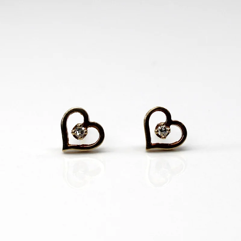 Luxury Meets Affordability – Jewelry Sale Live Now Diamond Heart Stud Earrings | 0.03ctw | Luxury Meets Affordability – Jewelry Sale Live Now Diamond Heart Stud Earrings | 0.03ctw |