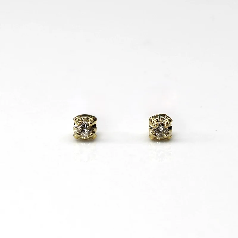 Elevate Your Outfit With Discounted Statement Jewelry Diamond Stud Earrings | 0.05ctw | Elevate Your Outfit With Discounted Statement Jewelry Diamond Stud Earrings | 0.05ctw |
