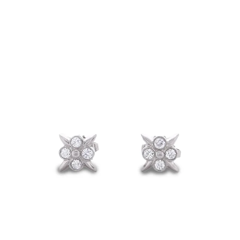 Stunning Jewelry At Even More Stunning Prices Estate Tiffany & Co. Platinum Diamond Stud Earrings Stunning Jewelry At Even More Stunning Prices Estate Tiffany & Co. Platinum Diamond Stud Earrings
