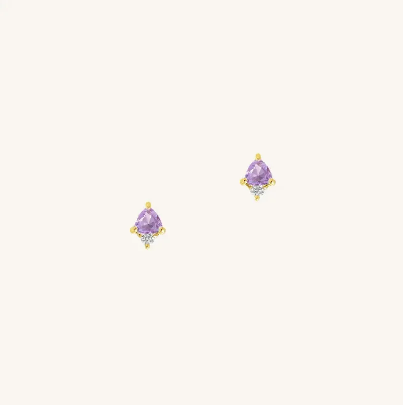 Flash Deals On Fine Jewelry – Shop Before It's Gone February Amethyst Birthstone Studs Flash Deals On Fine Jewelry – Shop Before It's Gone February Amethyst Birthstone Studs