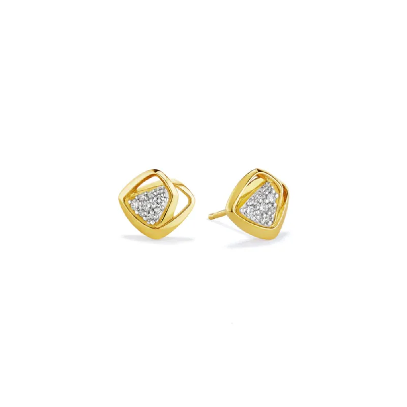 Elegant Jewelry, Exclusive Prices – Shop Now Judith Ripka 14k Selvaggia Stud Earrings with Diamonds Elegant Jewelry, Exclusive Prices – Shop Now Judith Ripka 14k Selvaggia Stud Earrings with Diamonds