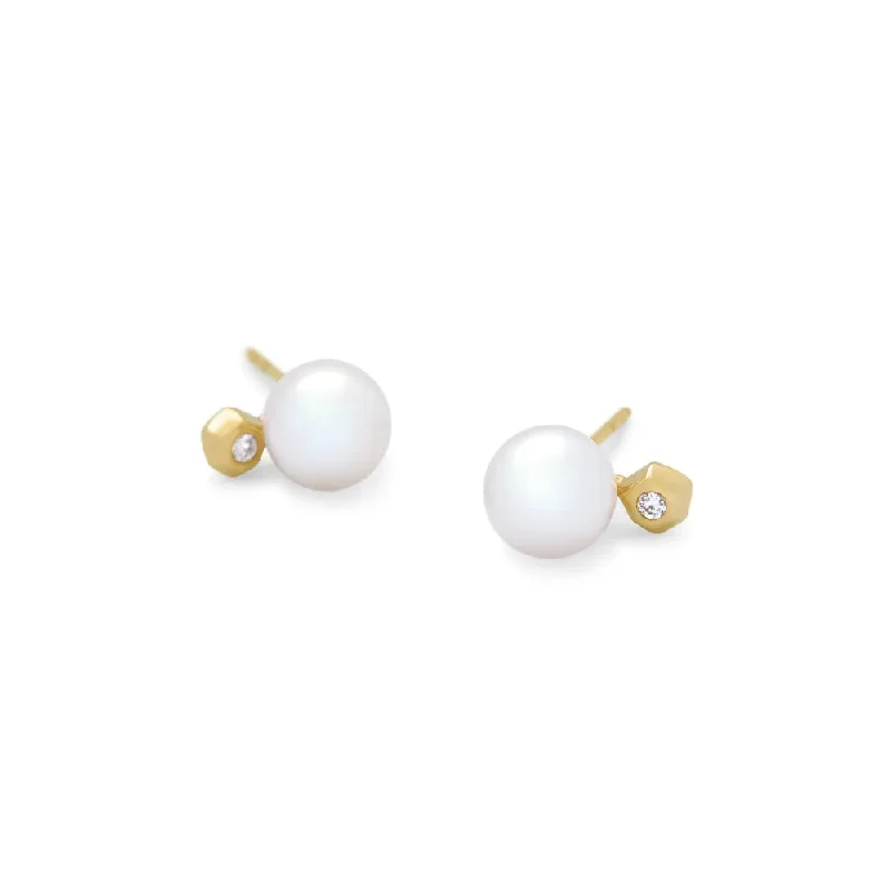 Limited-Time Offer On Premium Jewelry Collections Kendra Scott Cathleen 14k Yellow Gold Pearl Stud Earrings Limited-Time Offer On Premium Jewelry Collections Kendra Scott Cathleen 14k Yellow Gold Pearl Stud Earrings
