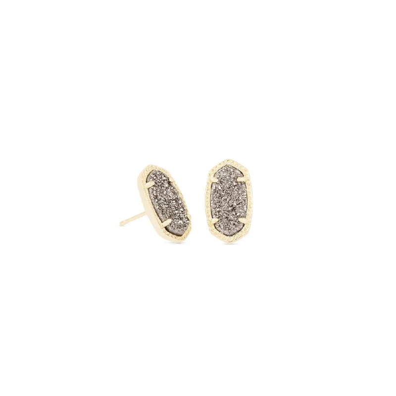 Stunning Statement Jewelry, Unbeatable Discounts Kendra Scott Ellie Stud Earrings in Platinum Drusy Stunning Statement Jewelry, Unbeatable Discounts Kendra Scott Ellie Stud Earrings in Platinum Drusy