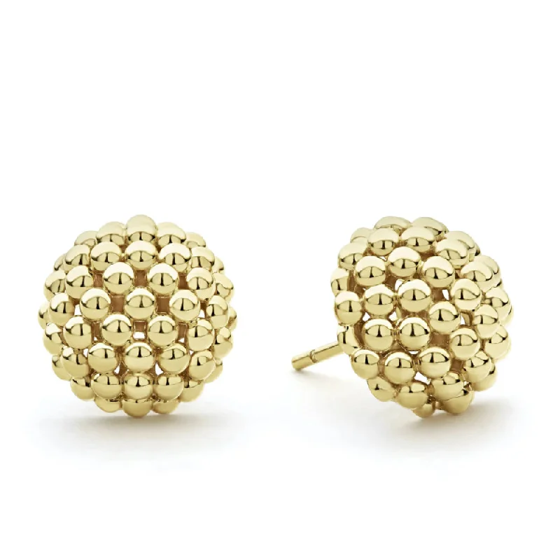 Shine In Style – Shop Jewelry Discounts Today Lagos 18k Caviar Gold Beaded Stud Earrings Shine In Style – Shop Jewelry Discounts Today Lagos 18k Caviar Gold Beaded Stud Earrings