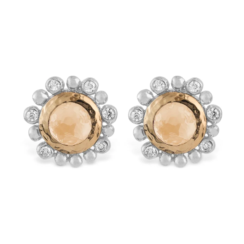 Jewelry Clearance Sale – Final Reductions Molten 5mm Round Stud Earrings w/ Gold Doublet in 18K Yellow Gold & Sterling Silver Jewelry Clearance Sale – Final Reductions Molten 5mm Round Stud Earrings w/ Gold Doublet in 18K Yellow Gold & Sterling Silver