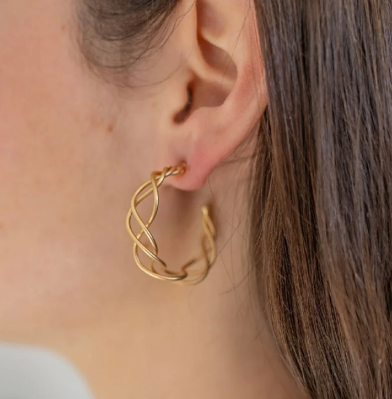 Shop Signature Jewelry Styles At Exclusive Prices Ocean Wave Hoops
