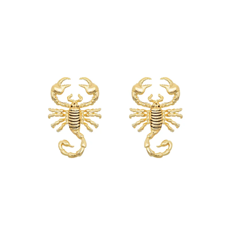 Upgrade Your Jewelry Collection For Less Scorpion Studs