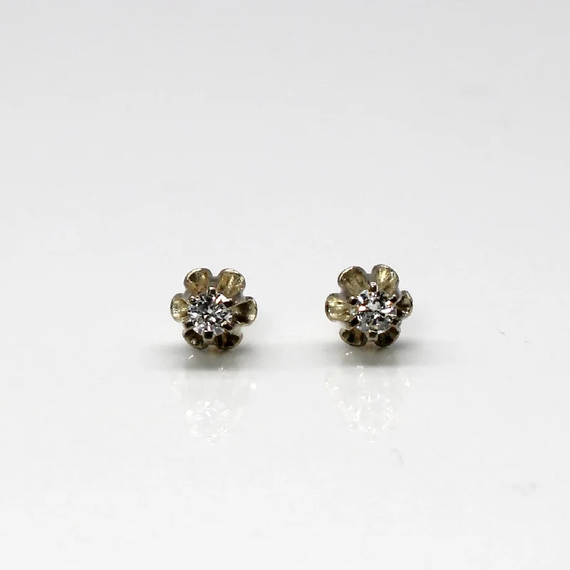 Must-Have Jewelry At Unbelievable Discounts Solitaire Diamond Stud Earrings | 0.08ctw | Must-Have Jewelry At Unbelievable Discounts Solitaire Diamond Stud Earrings | 0.08ctw |