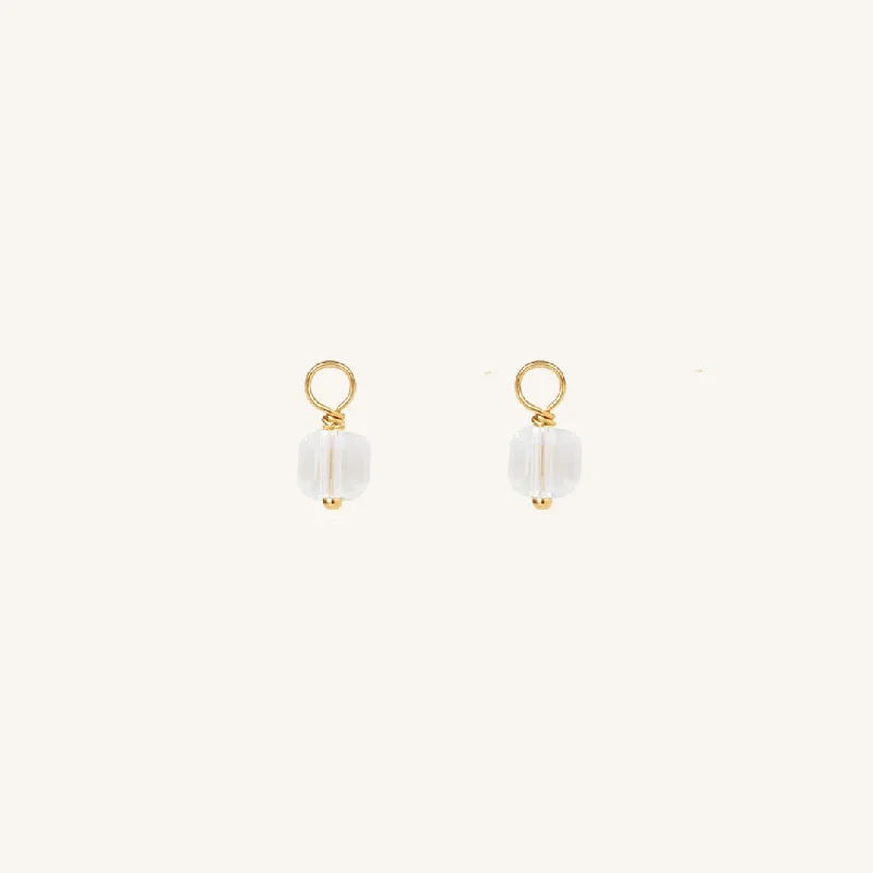 Shop Dazzling Jewelry At The Best Prices Spark Hoop Charm (Set of 2)
