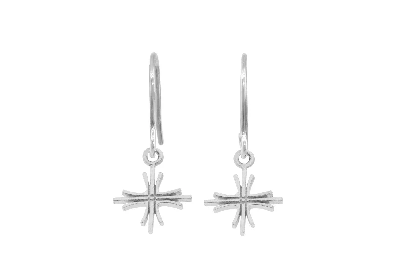 Huge Savings On Premium Jewelry Styles Fine Cross Earrings, Sterling Silver
