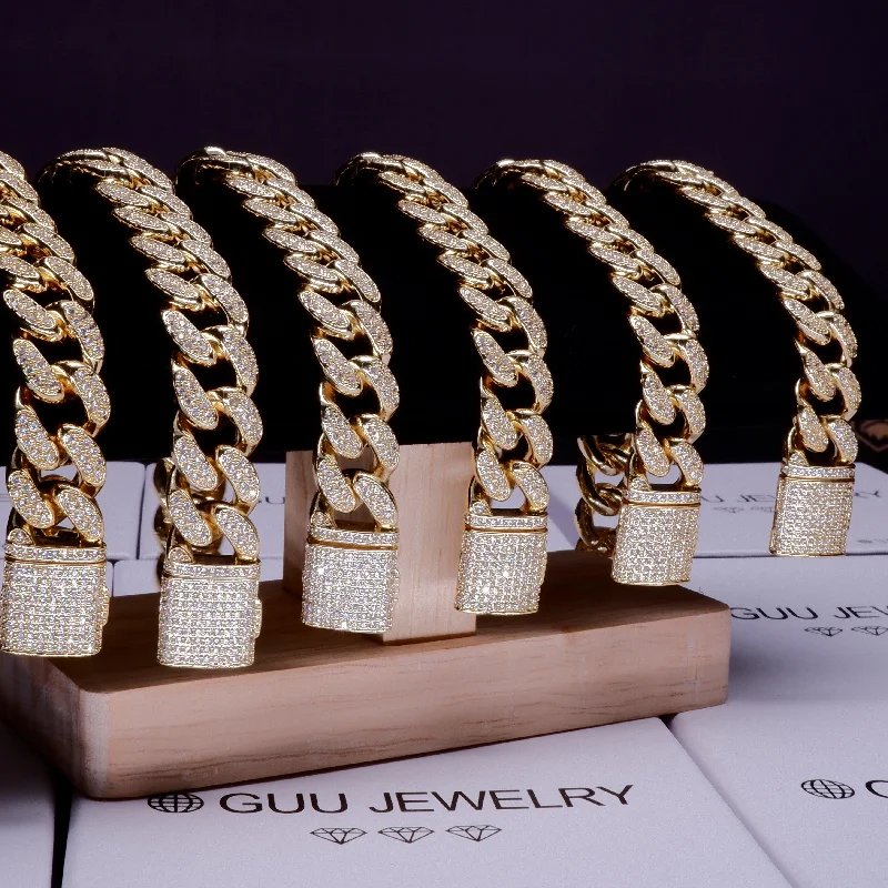 Fashion-Forward Jewelry At Exclusive Discounts 13MM 18K Gold-Plated Classic Miami Cuban Link Bracelet Fashion-Forward Jewelry At Exclusive Discounts 13MM 18K Gold-Plated Classic Miami Cuban Link Bracelet
