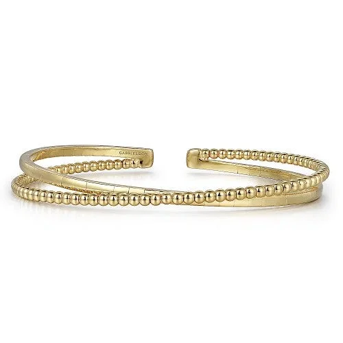 Luxury Meets Affordability – Jewelry Sale Now Live 14K Yellow Gold Bujukan Bangle