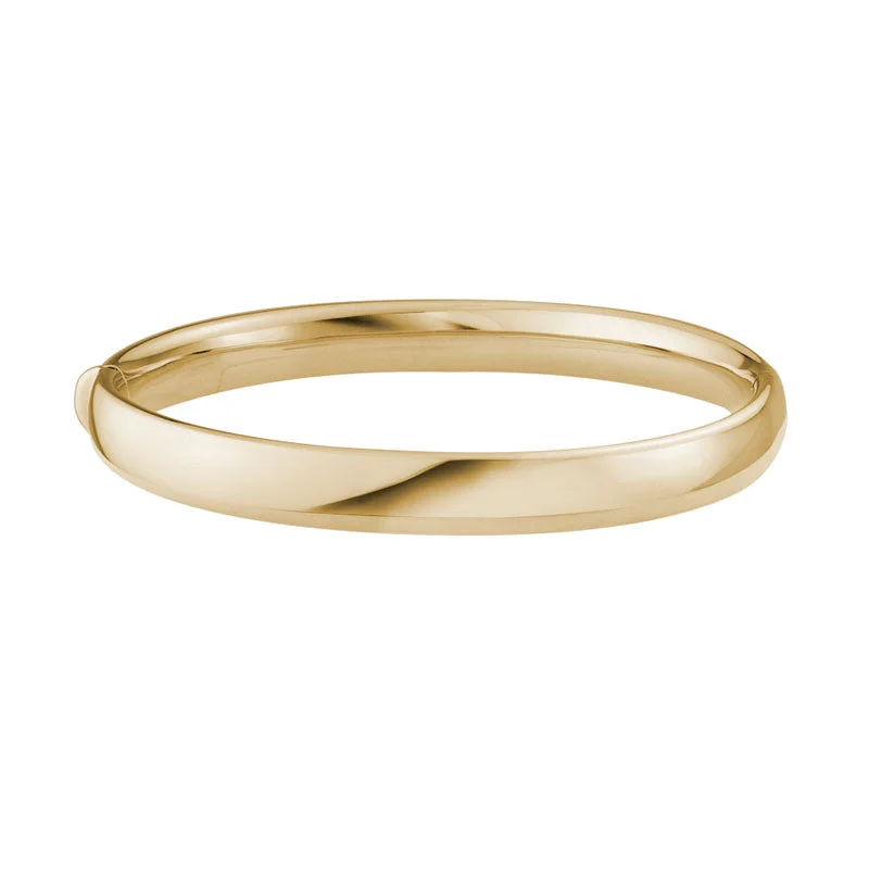 Exclusive Jewelry Sale – Grab Timeless Pieces Now 14K Yellow Gold Polished 8mm Bangle Exclusive Jewelry Sale – Grab Timeless Pieces Now 14K Yellow Gold Polished 8mm Bangle