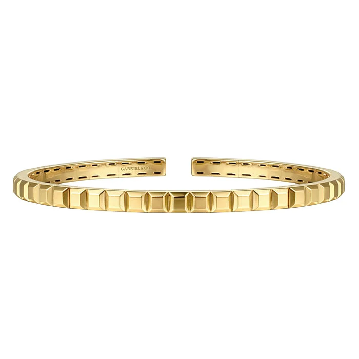 Limited-Time Jewelry Sale – Elegant Styles At Less 14K Yellow Plain Gold Split Bangle Bracelet Limited-Time Jewelry Sale – Elegant Styles At Less 14K Yellow Plain Gold Split Bangle Bracelet