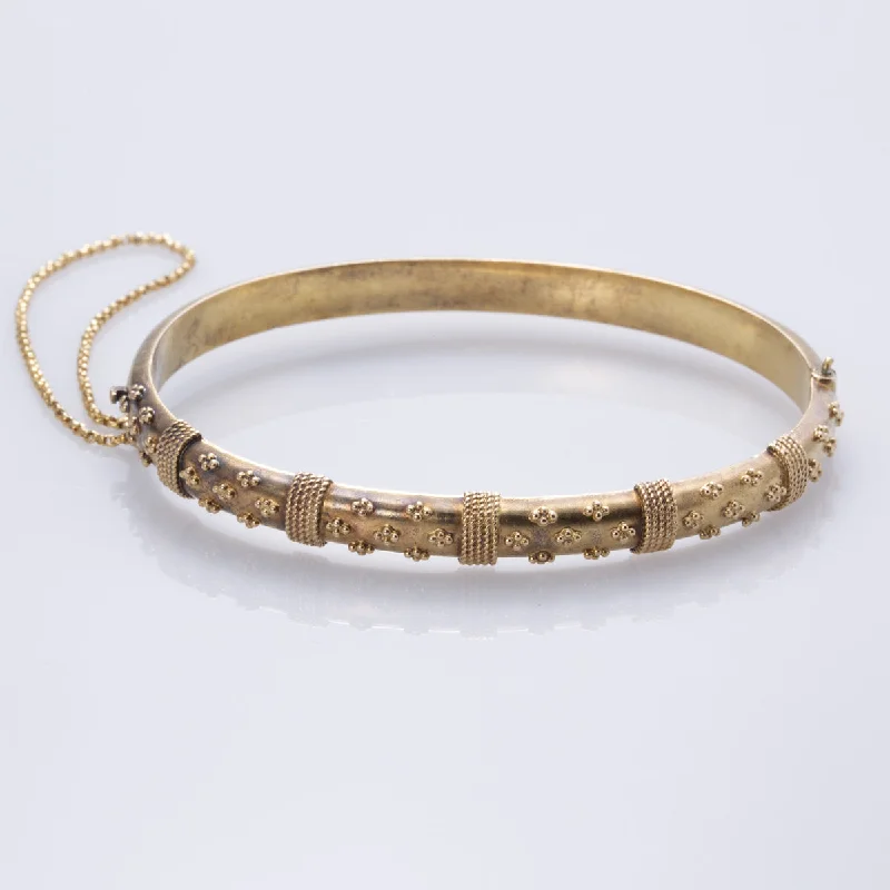 Holiday Jewelry Sale – Perfect Gifts At Great Prices Victorian 1889 Hallmarked 15k Yellow Gold Bracelet | 6.5" | Holiday Jewelry Sale – Perfect Gifts At Great Prices Victorian 1889 Hallmarked 15k Yellow Gold Bracelet | 6.5" |