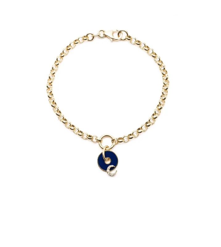 Buy More, Save More On Stunning Jewelry Pieces Blue Crescent - Karma : Medium Belcher Bracelet Buy More, Save More On Stunning Jewelry Pieces Blue Crescent - Karma : Medium Belcher Bracelet