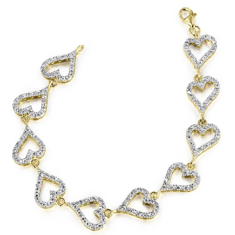 Flash Sale On Stunning Jewelry – Don't Miss Out Bonded Hearts Bracelet