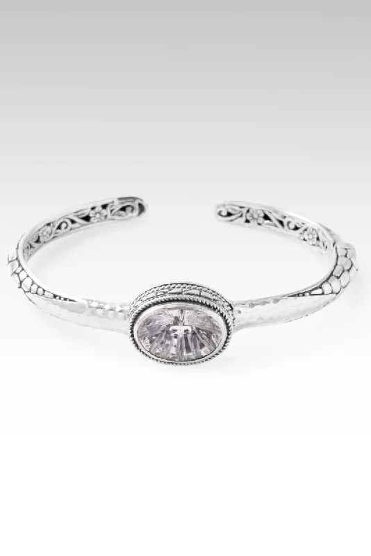 Bohemian-Inspired Jewelry For Free-Spirited Fashion Boundless Joy Cuff™ in White Quartz