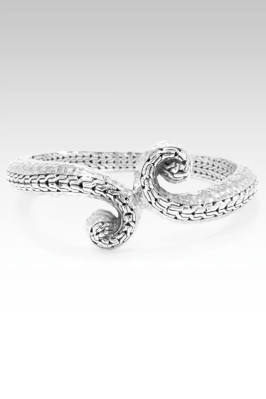 Delicate Crystal Jewelry For Sophisticated Charm Brighter Days Bangle™ in Chainlink